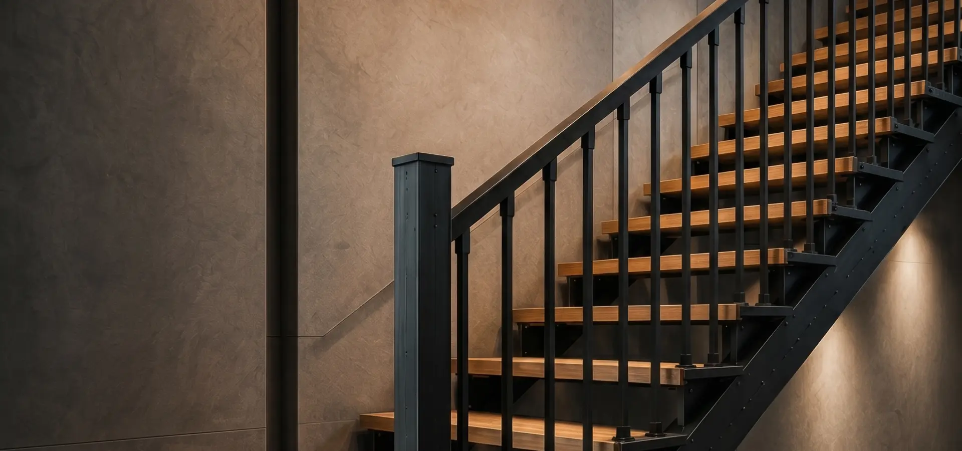 Meta Structures modular stair system installation
